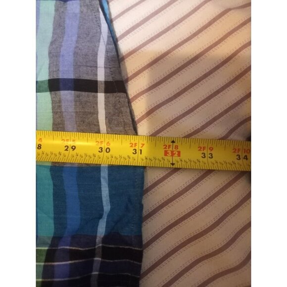 New Gap Mens Shirt Size XL Blue & Purple Checkered Original Fit Button-Up - Picture 12 of 12
